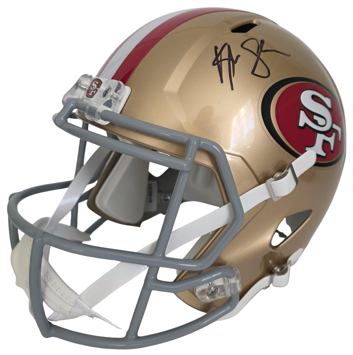 Kyle Shanahan Signed 49ers Full Size Helmet COA Proof Autographed San Francisco