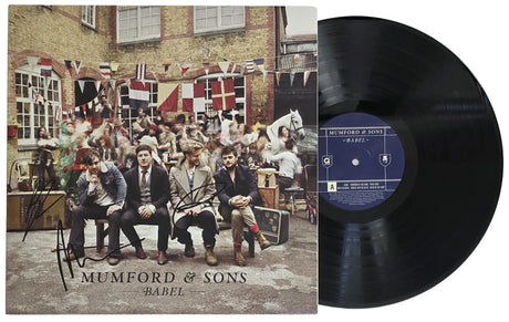 Mumford & Sons Signed Babel Album Exact Proof COA Autographed Vinyl Record