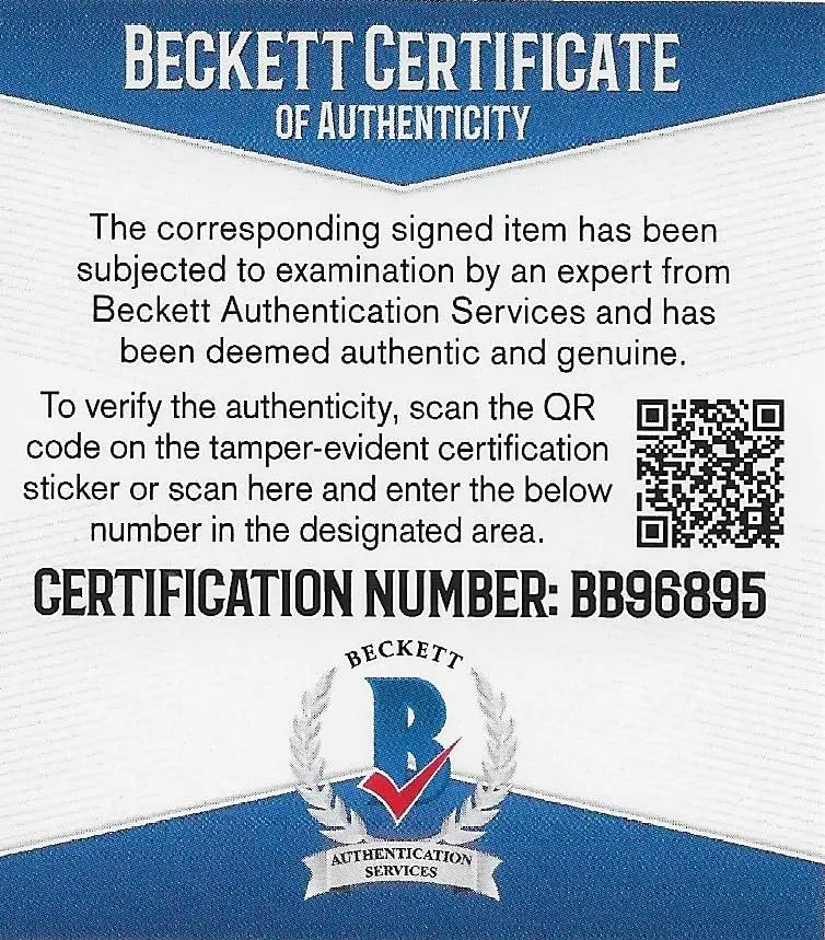 Desean Jackson Signed Football Proof Beckett COA Autographed Vegas Raiders Eagles Bucs