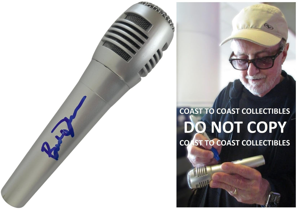 Buck Dharma Blue Oyster Cult Signed Microphone COA Exact Proof Autographed Mic