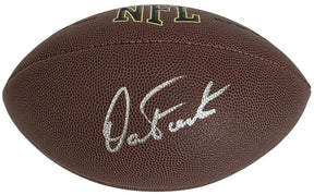 Dan Fouts Signed Football Proof Beckett COA Chargers Oregon Ducks Autographed