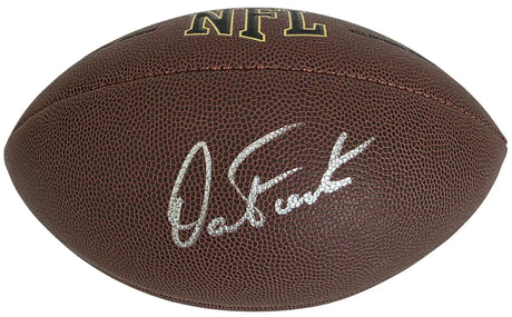 Dan Fouts Signed Football Proof Beckett COA Chargers Oregon Ducks Autographed