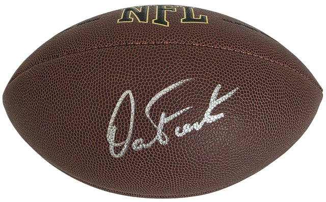 Dan Fouts Signed Football Proof Beckett COA Chargers Oregon Ducks Autographed