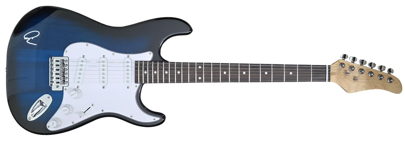 Rivers Cuomo Signed Full Size Electric Guitar COA Exact Proof Autographed Weezer