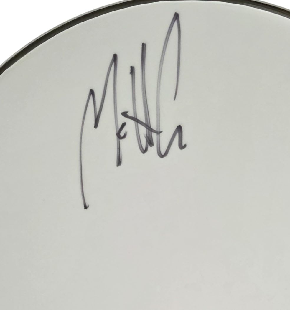 Matt Cameron Signed Drumhead COA Exact Proof Autographed Pearl Jam Soundgarden Drummer