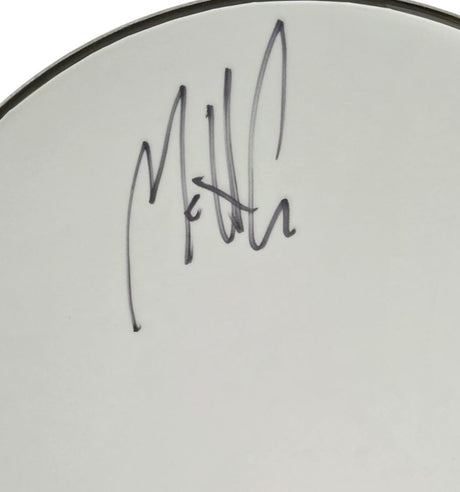 Matt Cameron Signed Drumhead COA Exact Proof Autographed Pearl Jam Soundgarden Drummer