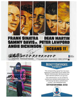 Angie Dickinson Signed Ocean 11 8x10 Photo Proof Beckett COA Autographed STAR Actress