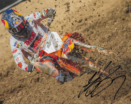 Aaron Plessinger Signed 8x10 Photo COA Proof Autographed Supercross Motocross Rider,.