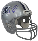 Michael Irvin Signed Dallas Cowboys Full Size Helmet COA Exact Proof Autographed Playmaker