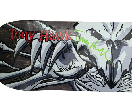 Tony Hawk Signed Skateboard Deck Birdhouse Proof COA Autographed.