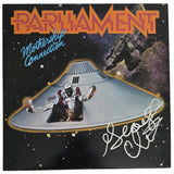 George Clinton Signed Parliament Mothership Connection Album COA Proof Autographed Vinyl Record