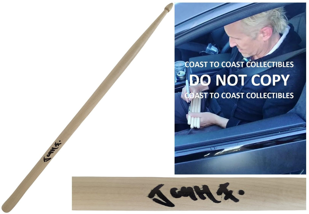 Josh Freese Signed Drumstick COA Proof Autographed Stick Foo Fighter GNR Drummer