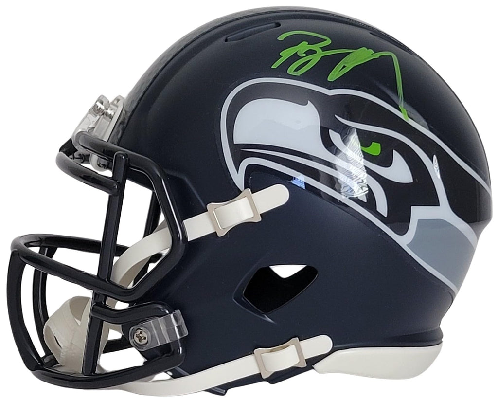 Byron Murphy Signed Seattle Seahawks Mini Football Helmet Proof COA Autographed