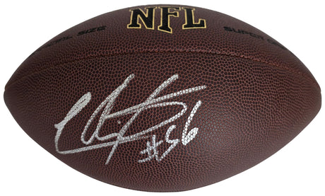 Lavar Arrington Signed Football COA Proof Autographed Penn State Washington