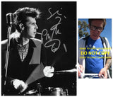 Slim Jim Phantom Signed 8x10 Photo Proof COA Autographed Stray Cats Drummer.