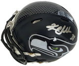 Kam Chancellor Signed Seahawks Mini Football Helmet Proof COA Autographed