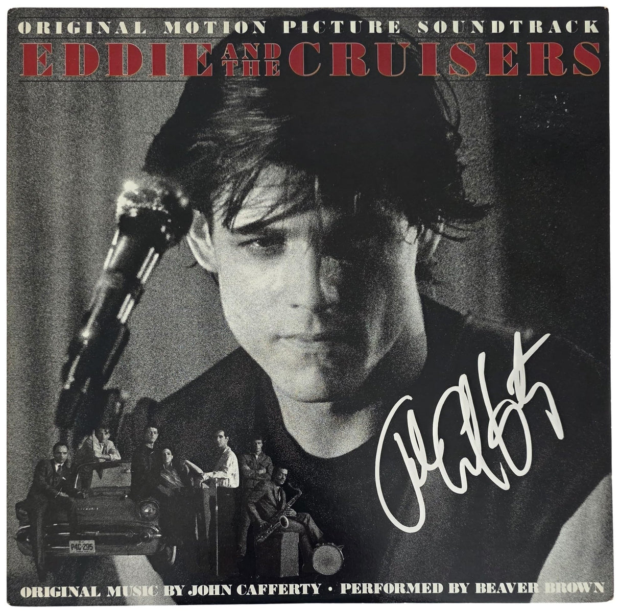 John Cafferty Signed Eddie & The Cruisers Soundtrack Album COA Proof Autographed