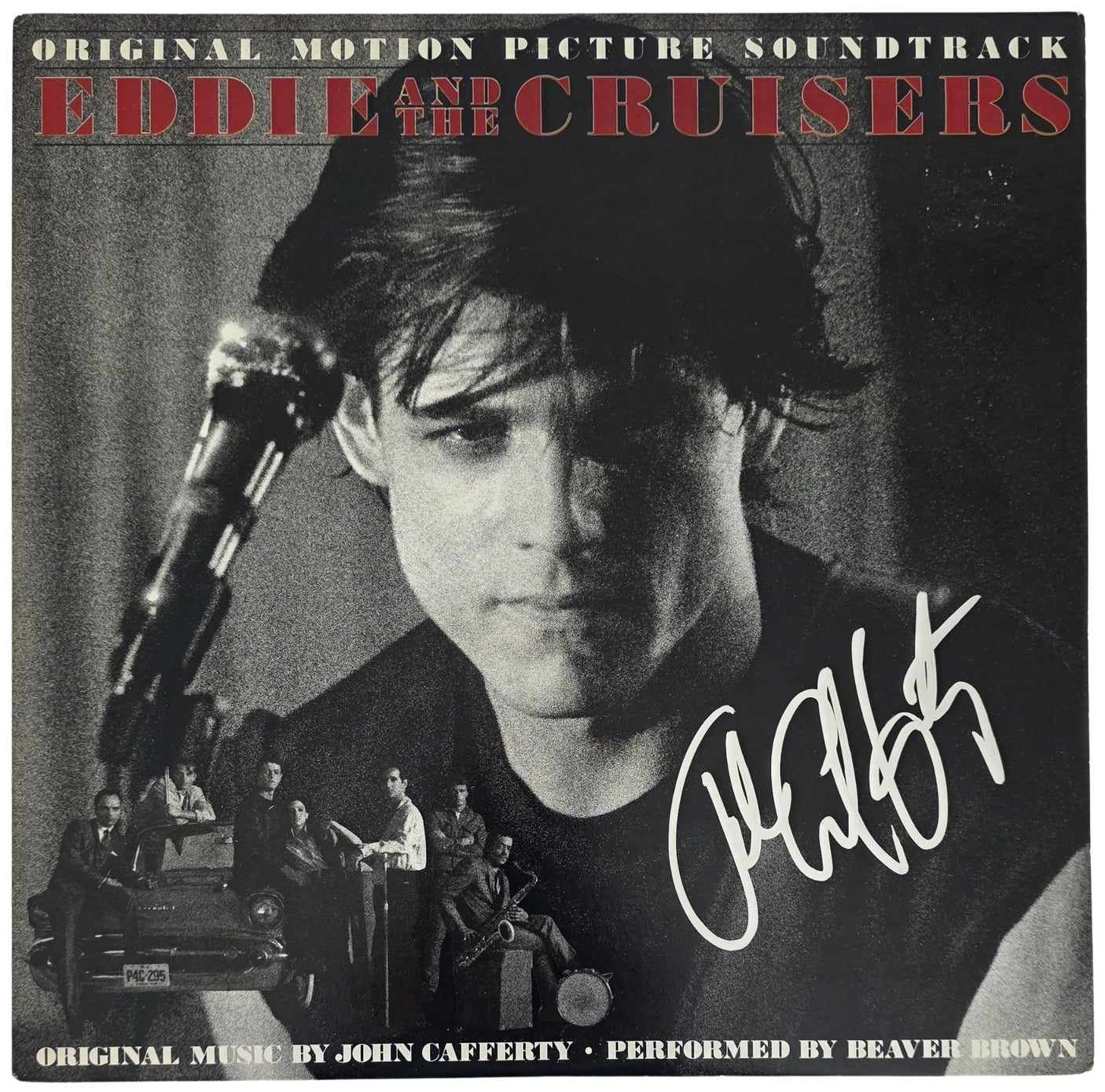 John Cafferty Signed Eddie & The Cruisers Soundtrack Album COA Proof Autographed
