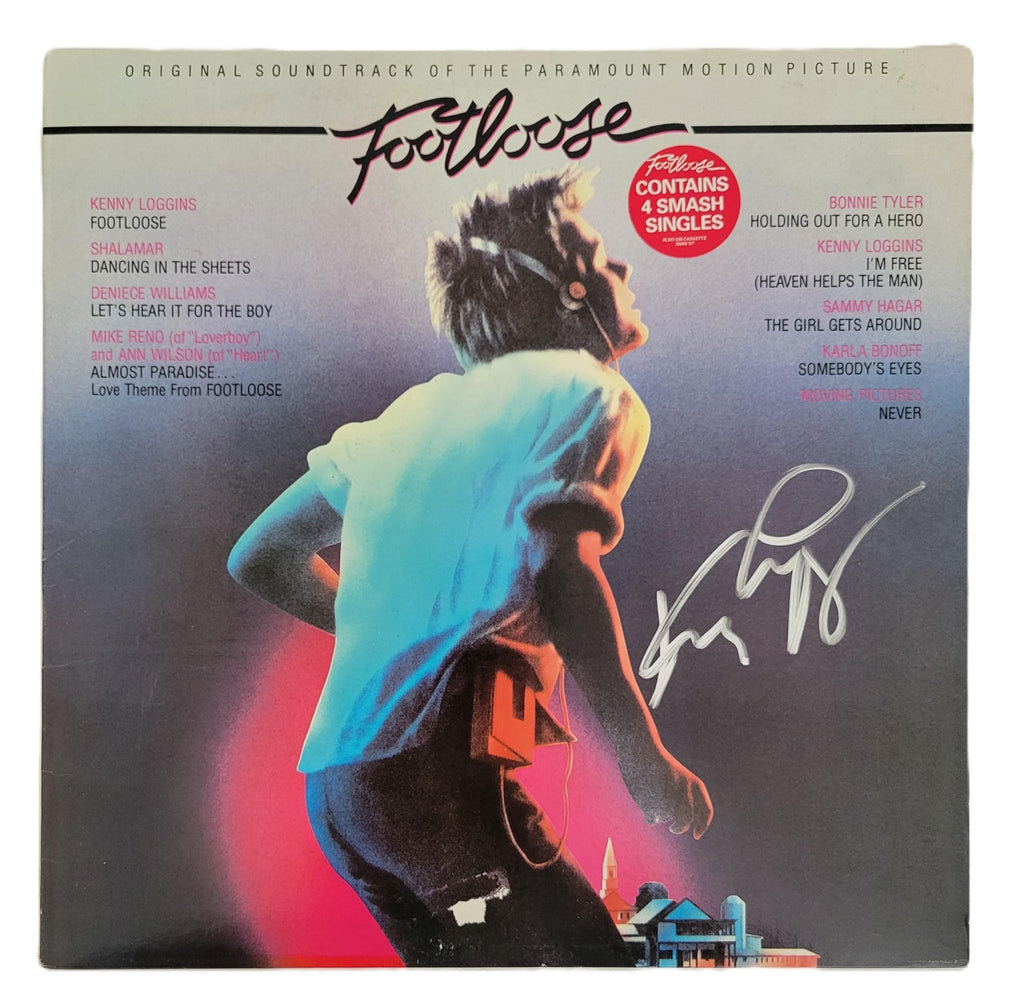 Kenny Loggins Signed Footloose Album COA Exact Proof Autographed Vinyl Record