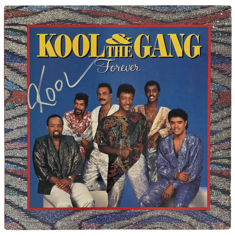 Robert Bell Signed Kool & the Gang Forever Album COA Proof Autographed Vinyl Record