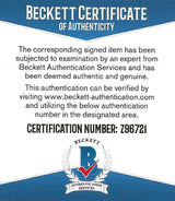 Ricky Watters Signed Football Proof COA Beckett 49ers Seahawks Eagles Notre Dame