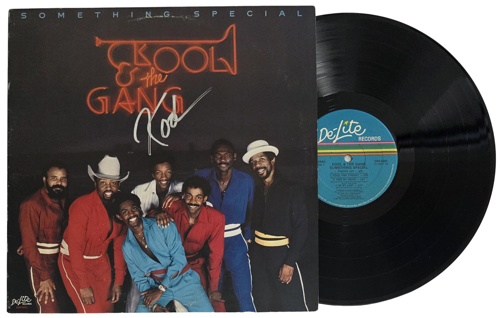 Robert Bell Signed Kool & the Gang Something Special Album COA Proof Autographed Vinyl Record
