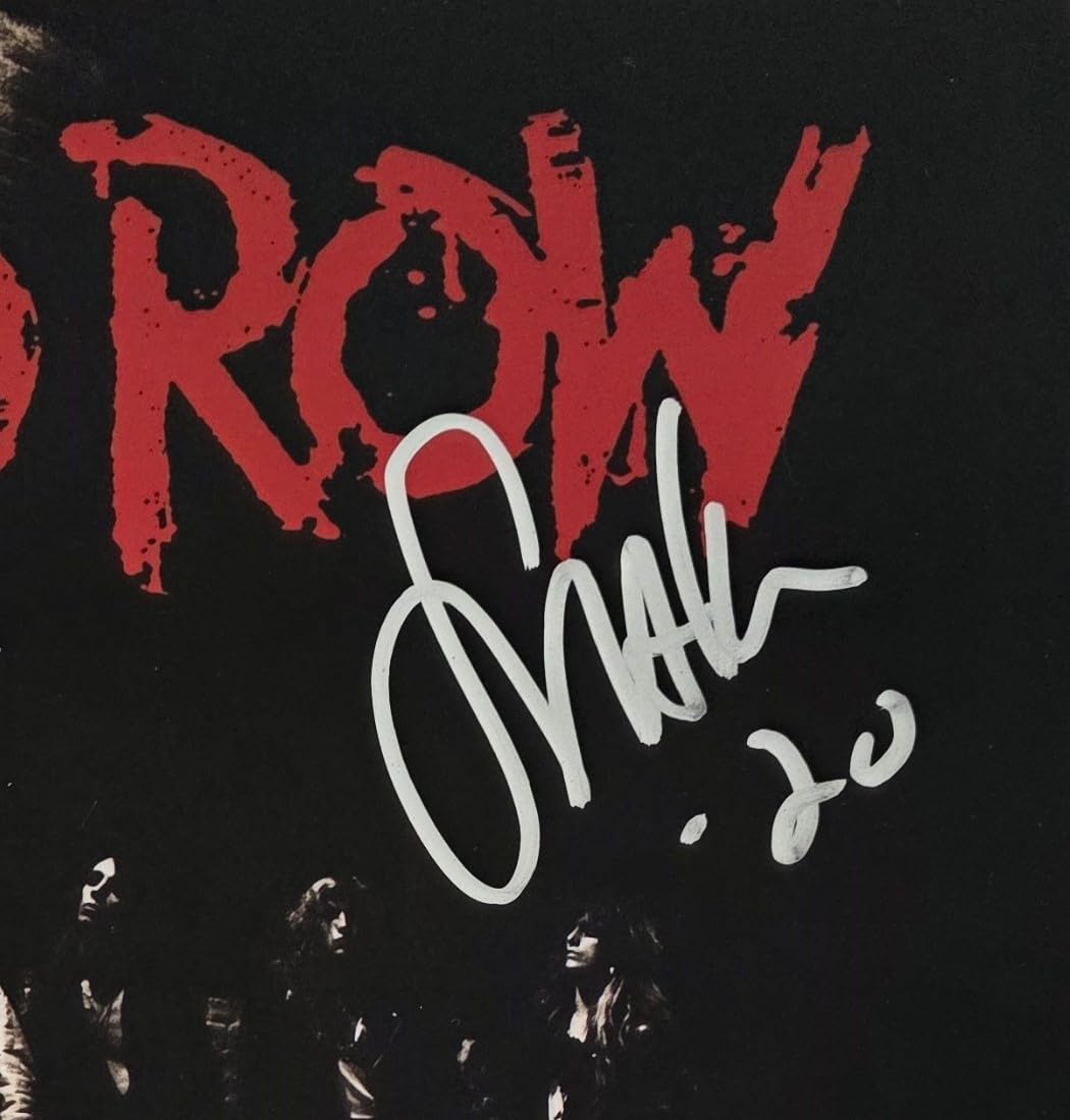 Skid Row Band Signed Album COA Exact Proof Autographed Vinyl Record Sabo,Hill,Bolan,Bach