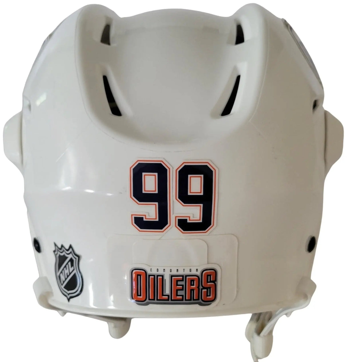 Wayne Gretzky Signed Oilers Full Size Hockey Helmet Exact Proof COA.Autographed