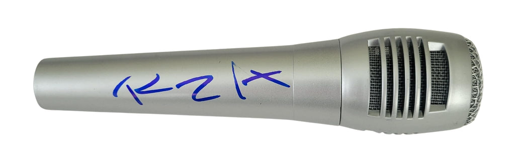 RZA WU Tang Clan Rapper Signed Microphone COA Exact Proof Autographed Mic