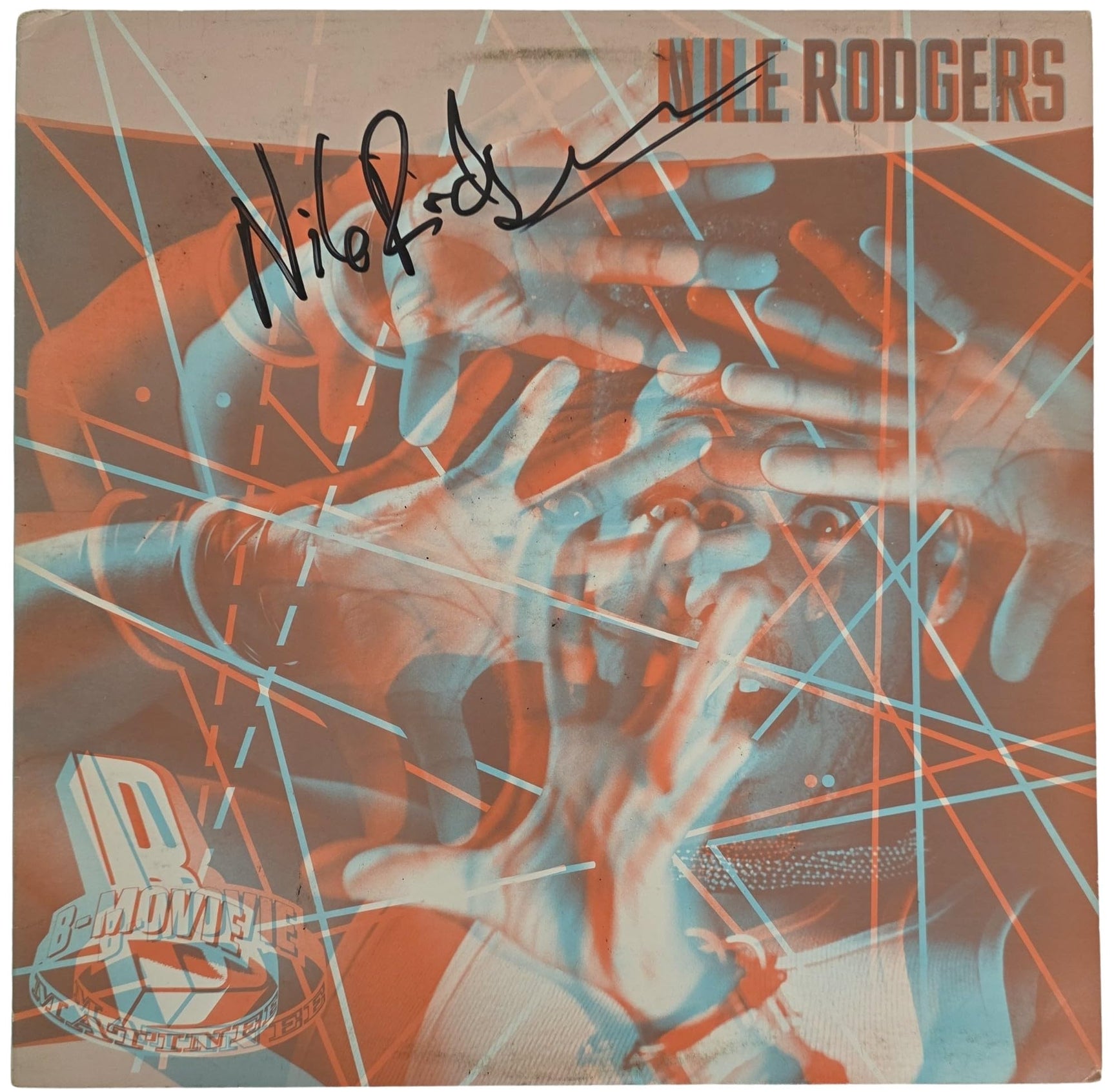 Nile Rodgers Signed B - Movie Matinee Album COA Exact Proof Autographed Vinyl Record