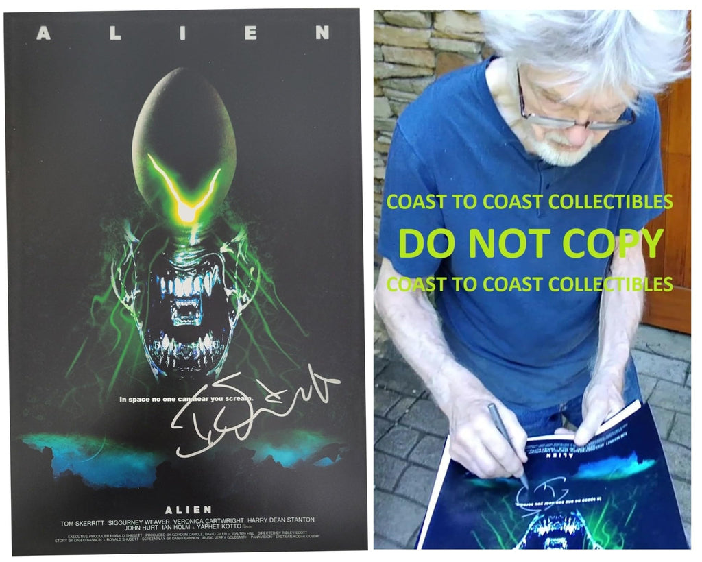 Tom Skerritt Signed Alien 12x18 Photo COA Exact Proof Autographed Poster STAR