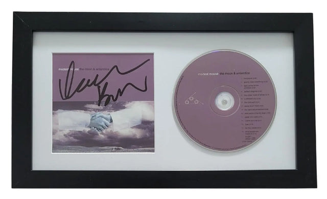 Isaac Brock Signed Modest Mouse The Moon & Antarctica CD COA Proof Framed Autographed
