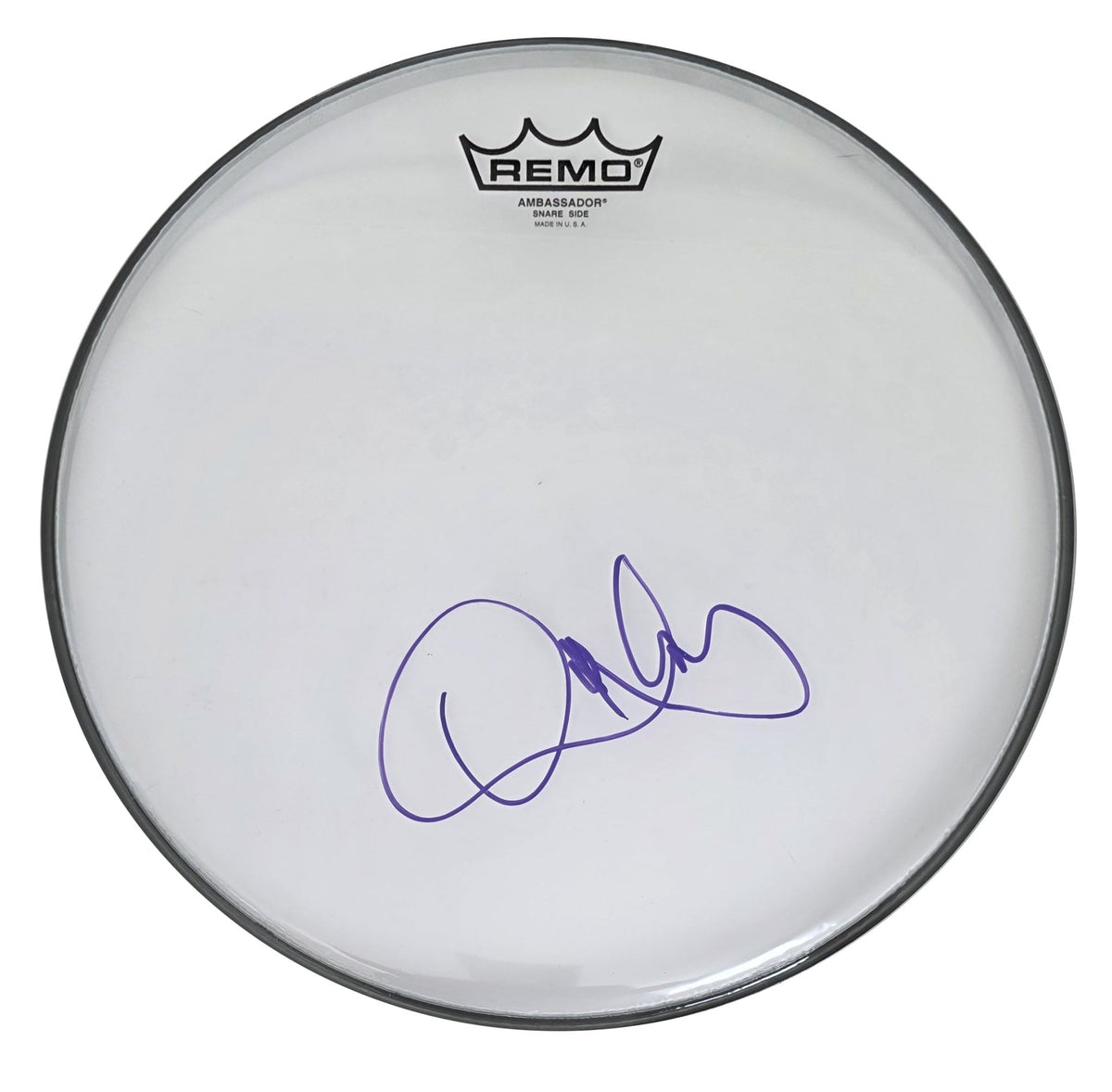 Danny Carey Tool Drummer Signed 12'' Drumhead COA Exact Proof Autographed