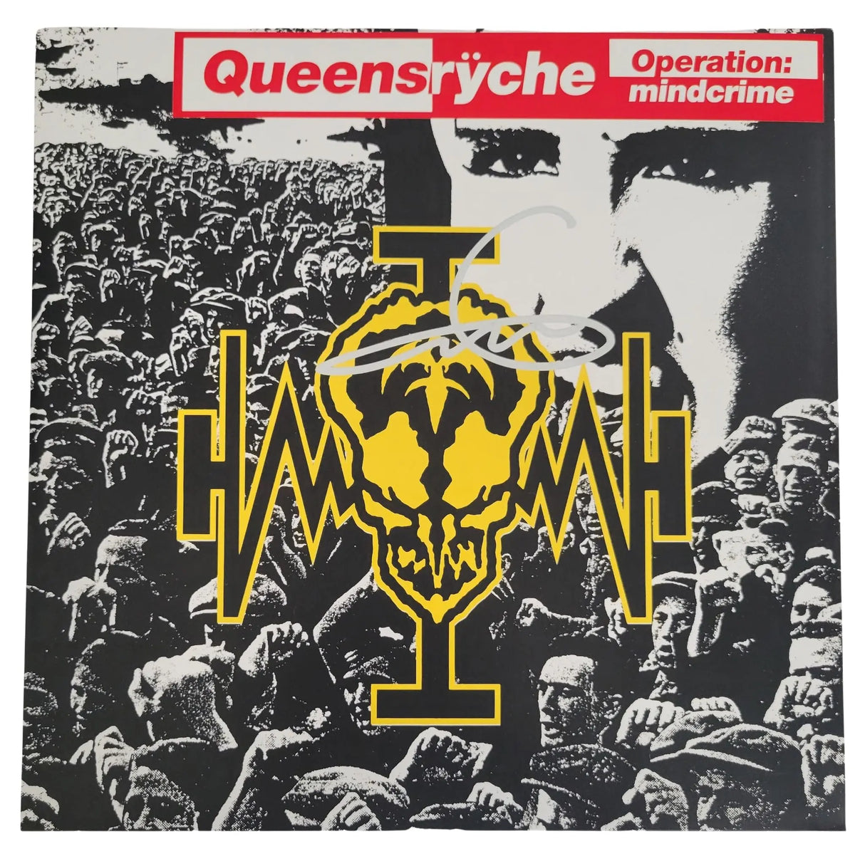 Geoff Tate Signed Queensryche Operation Mindcrime Album Proof Autographed Vinyl Record