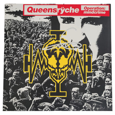 Geoff Tate Signed Queensryche Operation Mindcrime Album Proof Autographed Vinyl Record