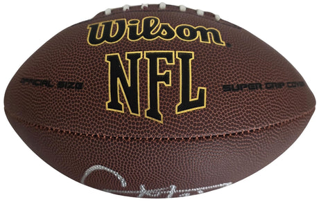 Eric Metcalf Signed Football Proof Autographed Texas Longhorns Cleveland Browns