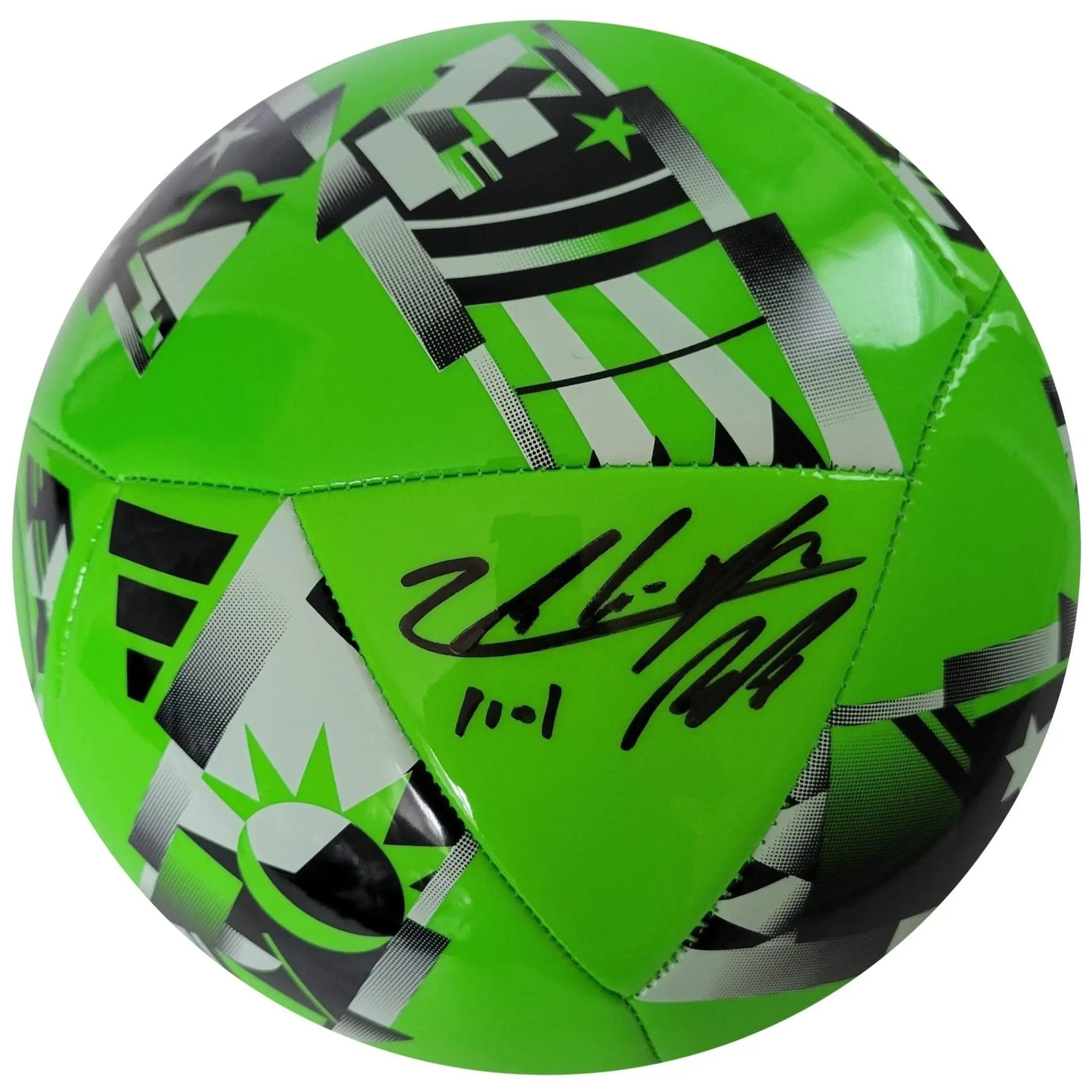 Pedro De La Vega Signed Soccer Ball Proof COA Autographed Seattle Sounders FC..