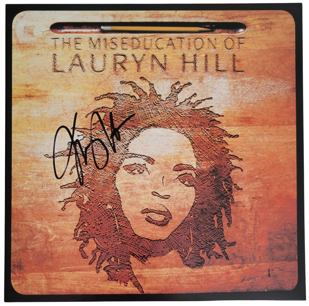 Lauryn Hill Signed The Miseducation Album Proof COA Autographed Vinyl Record