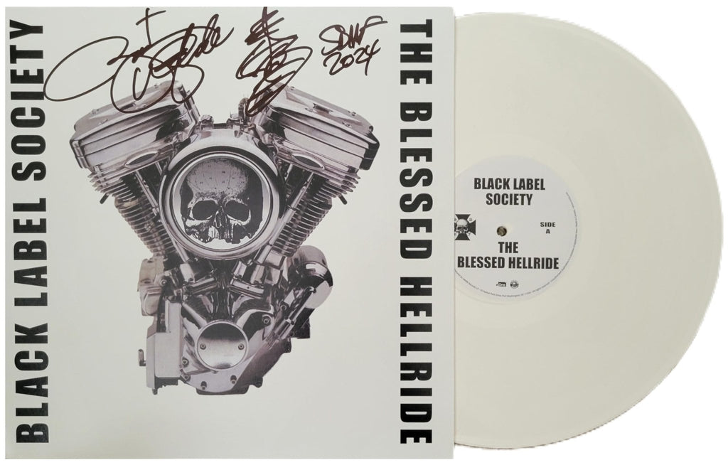 Zakk Wylde Signed The Blessed Hellride Album COA Exact Proof Autographed Vinyl Record