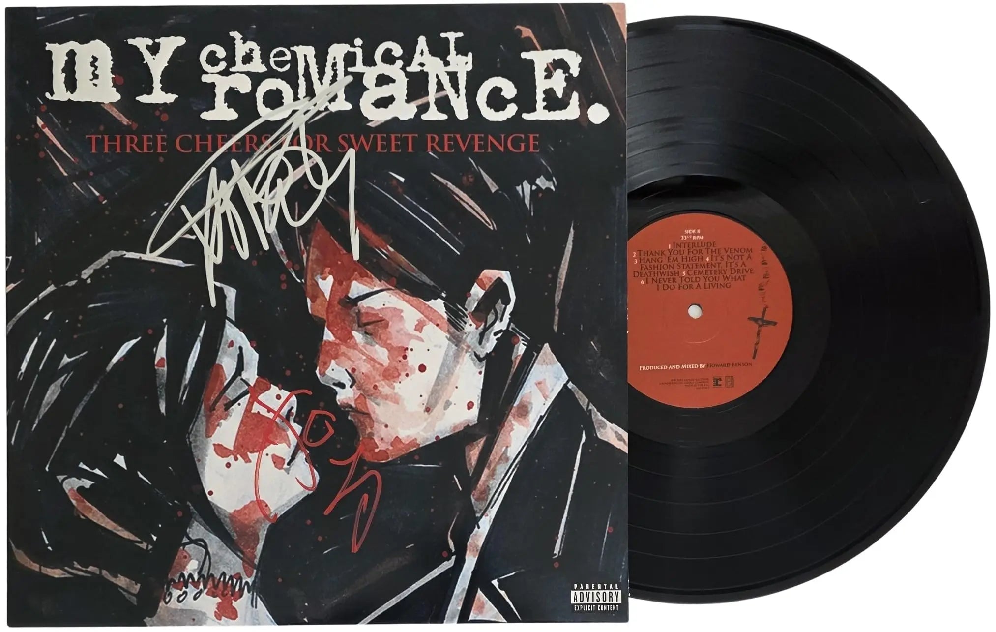 Gerard Way Signed Vinyl - My Chemical Romance – Coast to Coast