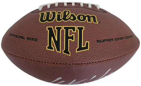 Austin Ekeler Signed Football Proof COA Autographed Washington Commanders LA Chargers