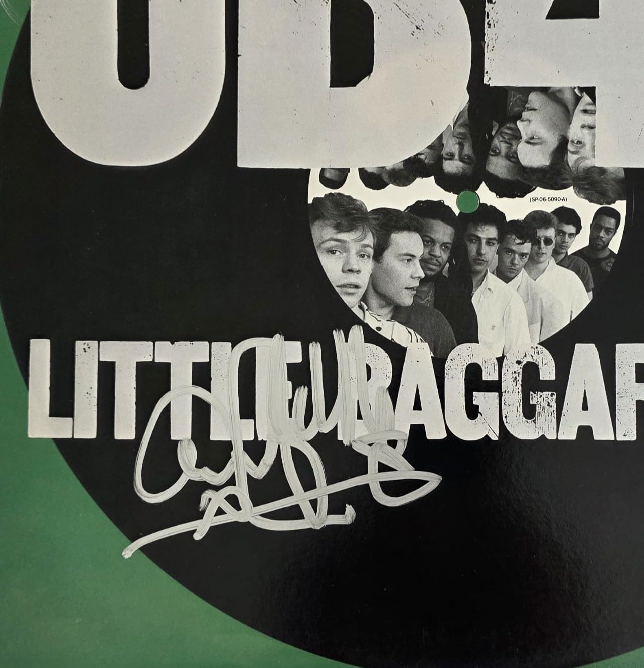 Ali Campbell Signed UB40 Little Baggariddim Album COA Proof Autographed Vinyl Record