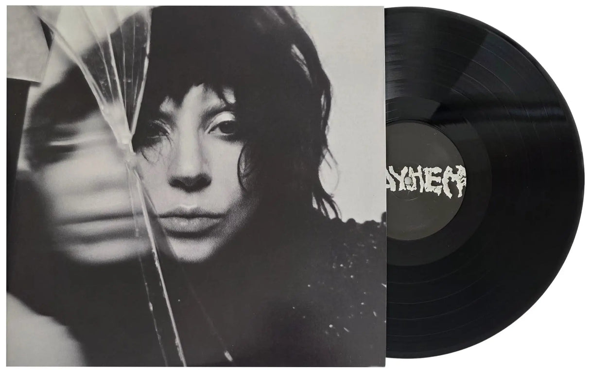 Lady Gaga Mayhem Album Signed Insert Flat JSA COA Autographed Vinyl Record