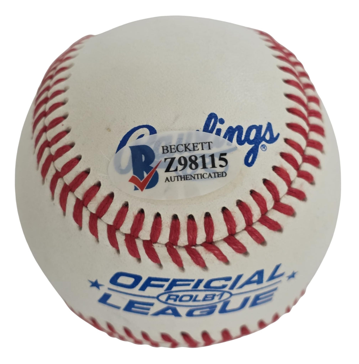 Joe Carter Signed Baseball COA Exact Proof Autographed Toronto Blue Jays Cleveland