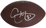 Eric Metcalf Signed Football Proof Autographed Texas Longhorns Cleveland Browns