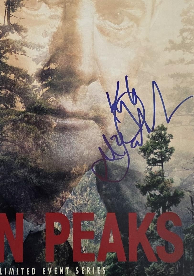 Kyle MacLachlan Signed Twin Peaks 12x18 Photo Poster COA Exact Proof Autographed Actor Movie STAR