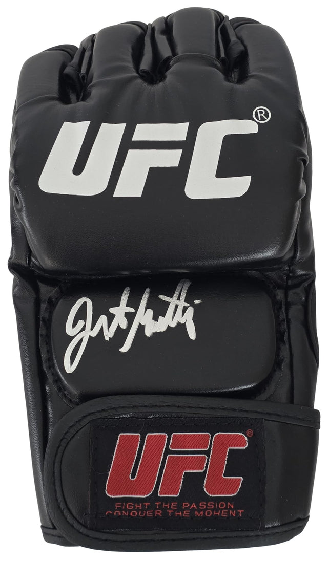 Justin Gaethje Signed Glove COA Exact Proof Autographed UFC Champion