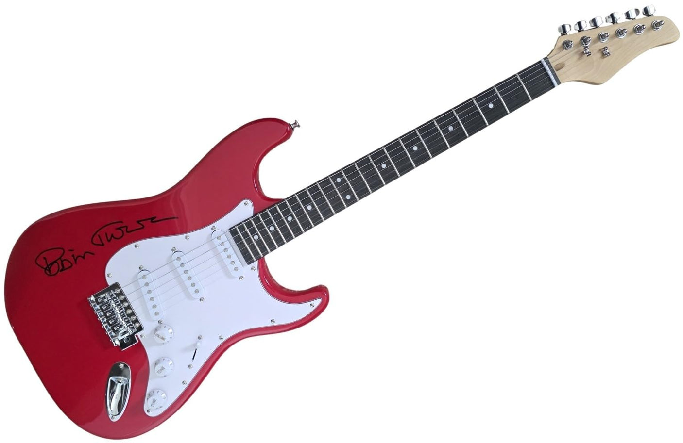Robin Trower Signed Full Size Electric Guitar COA Exact Proof Autographed