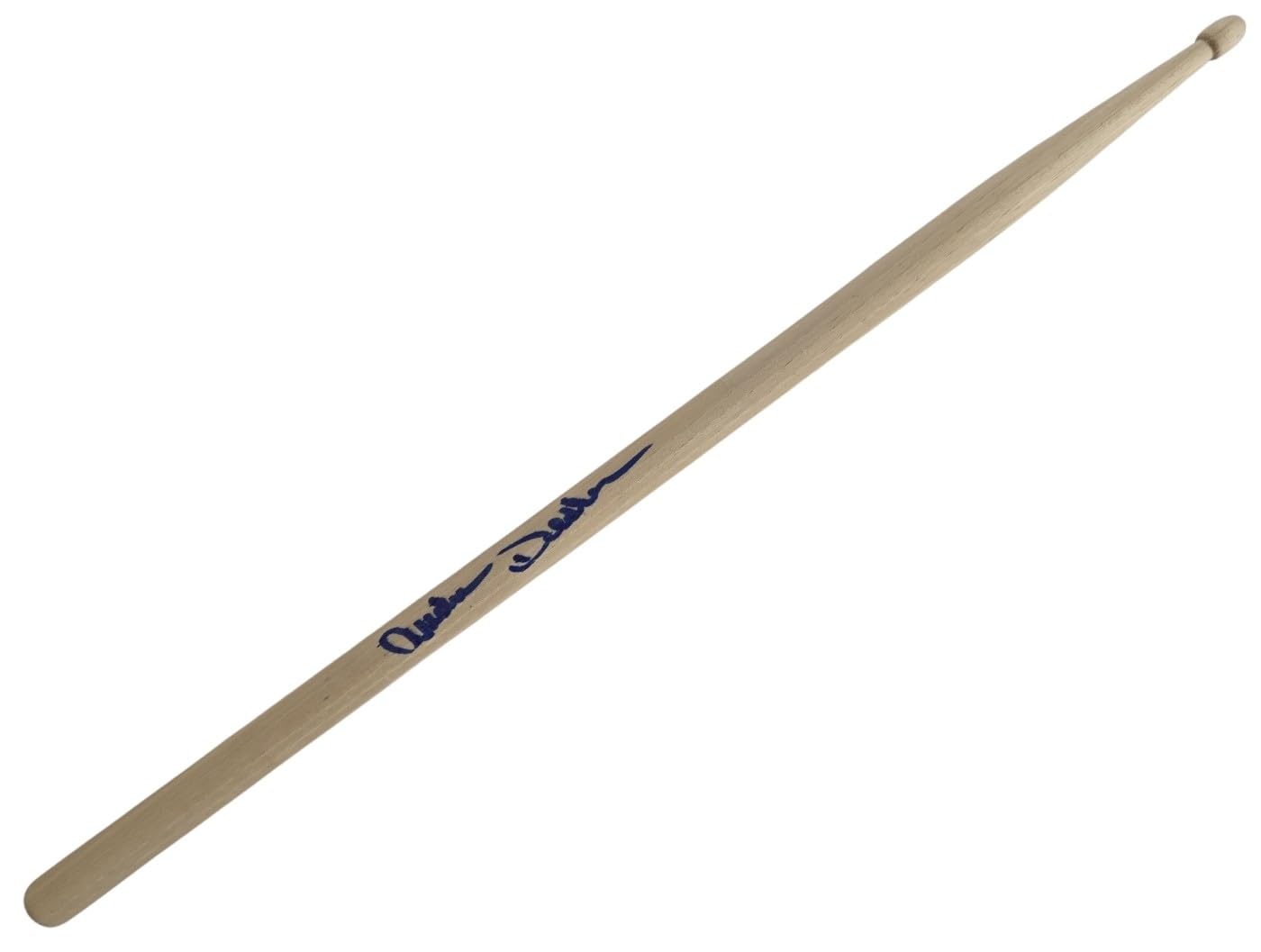 Audie Desbrow Great White Drummer Signed Drumstick COA Exact Proof Autographed
