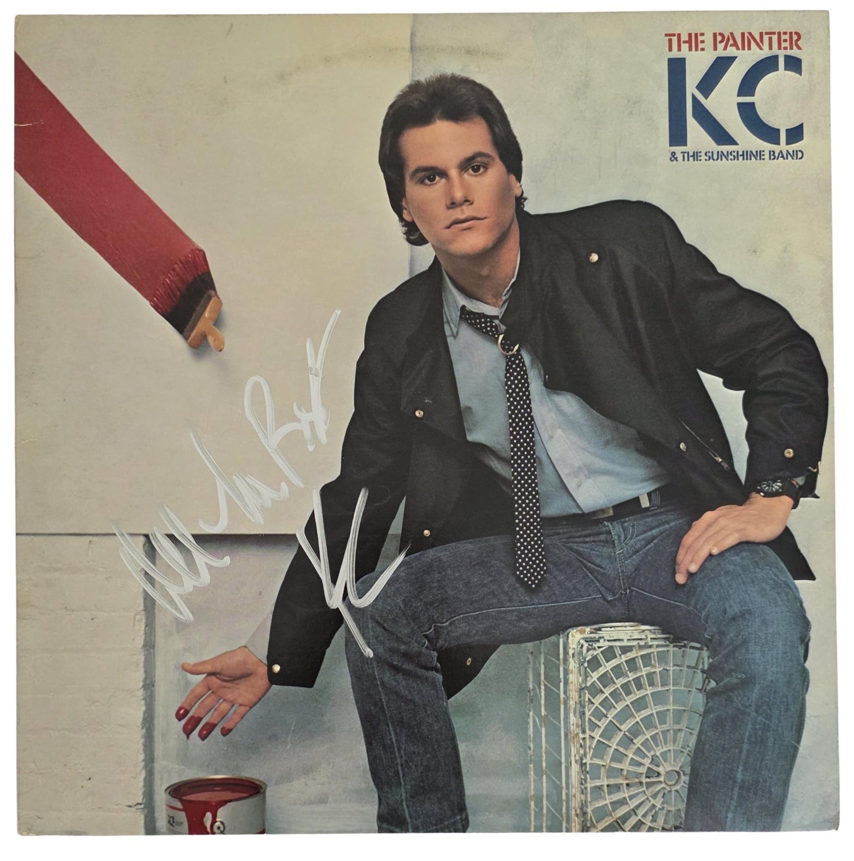 Harry Wayne Casey Signed KC And The Sunshine Band The Painter Album COA Proof Autographed Vinyl Record